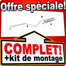 Ligne pot d'échappement pour