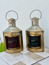 Lanterne à huile nautique en