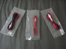 Lot de 3 Cables d'alimentation 3 Broches pour CB (Cibi)