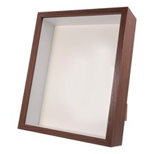 Cadre photo à fleurs séchées en bois