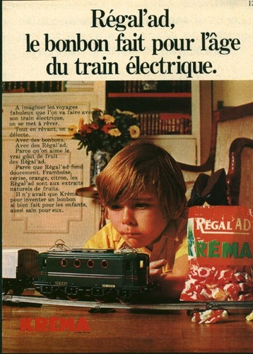 Publicité ancienne bonbon
