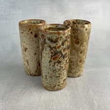 Trio de petit vase rouleau ou