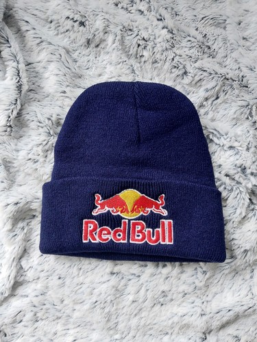 Bonnet automobile red bull - red,