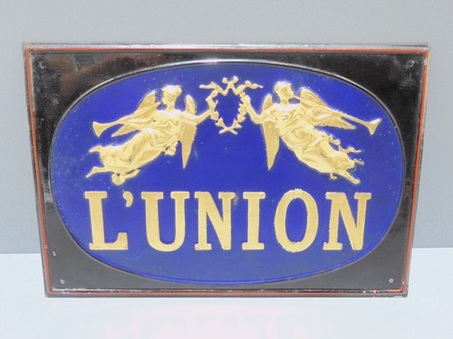 Ancienne plaque publicitaire - ,