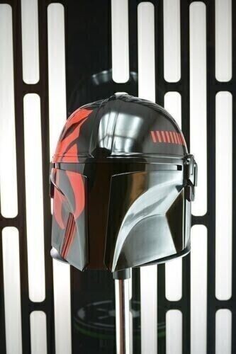 Casque mandalorien avec