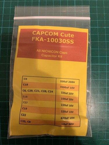 Cap kit révision - révision, pcb