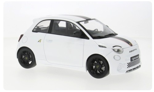 Fiat 500 abarth blanche 2024 - e,