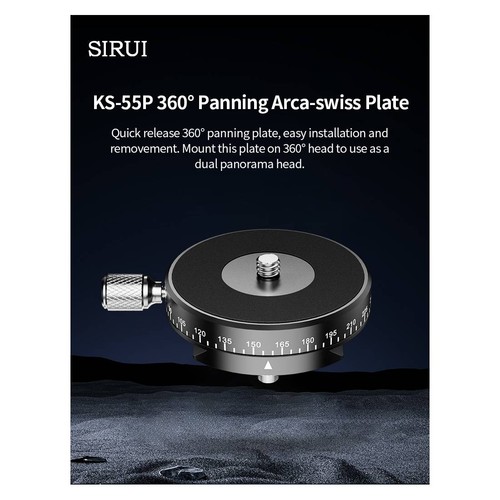 Sirui piastra 55p - piastra, ks-55p