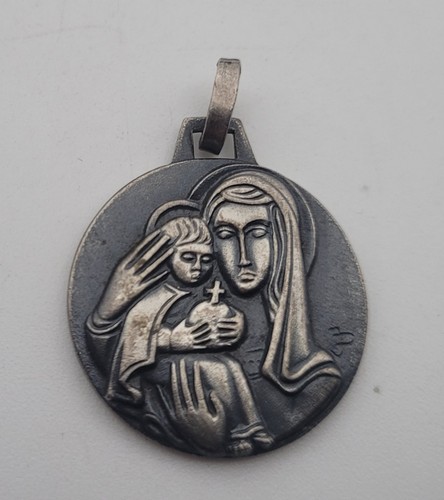 Médaille ancienne vierge - médaille,