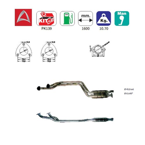 Catalyseur pour bmw - catalyseur,