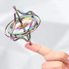Jouet de Gyroscope de Précision de Gyroscope de Précision de Doigt En Métal
