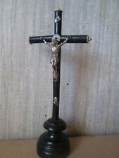 CRUCIFIX bois os métal Croix