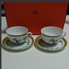 Tasse soucoupe Hermes Toucan