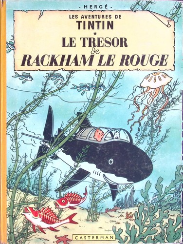 Tintin tresor de - le,