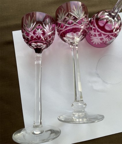 Lot porto crystal glasses - lot,