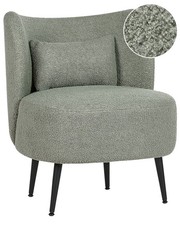 Fauteuil Bouclé Vert à