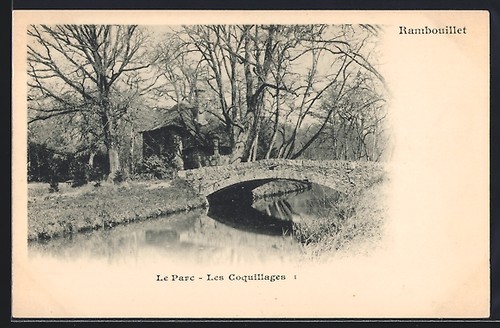 Cpa rambouillet parc les - parc,,