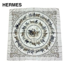 Écharpe en soie HERMES Carre