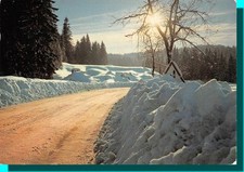 CPM - La route des vacances de neige