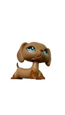 Littlest Petshop Original Authentique Chien Teckel Dog - Hasbro