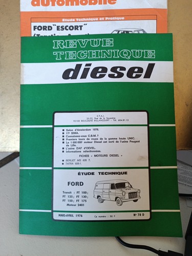 Revue technique diesel - revue, n°78