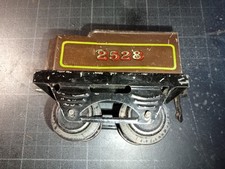 Train ancien HORNBY échelle 0 tender marron 2528 - ATTELAGES FIXES PAR ECROU