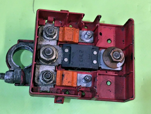 Cosse batterie positif maxi - +,