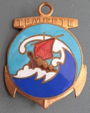 WW2 Insigne Torpilleur TEMPETE