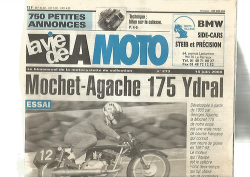 Vie moto n 273 - la, de