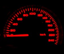 Kit D'Éclairage De Compteur De Vitesse LED Rouge Pour BMW E36 323 328 M3 320