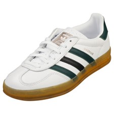 adidas Gazelle Indoor Femme White Green Baskets - 37 1/3 EU