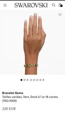 Bracelet swarovski gima