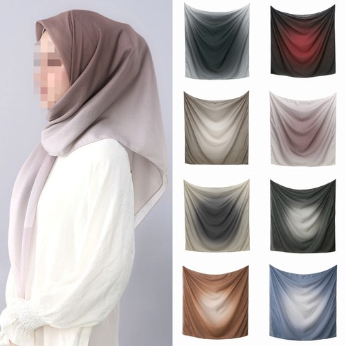 Gradient square hijab - gradient,