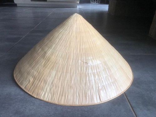 Chapeau chinois rotin - chinois, en