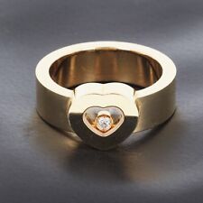 Bague CHOPARD Happy Diamonds en or jaune 750‰ avec diamant mobile - B10399