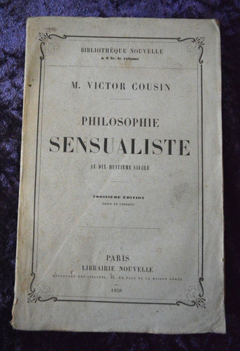 Philosophie sensualiste - philosophie, au