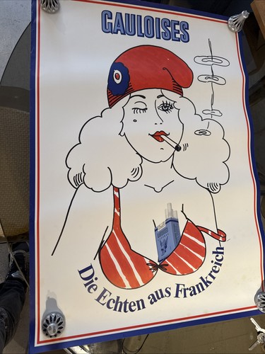 Affiche publicitaire vintage - affiche,