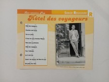 CARTE FICHE - SERGE REGGIANI