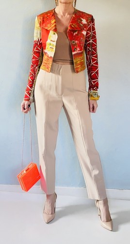 Veste cropped baroque - , legatte