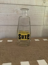 ☻ Ancienne Bouteille Carafe Pichet en Verre Suze Hauteur 19 Cm Vintage