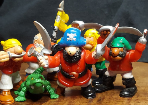 Fisher price pirate figures - pirate,