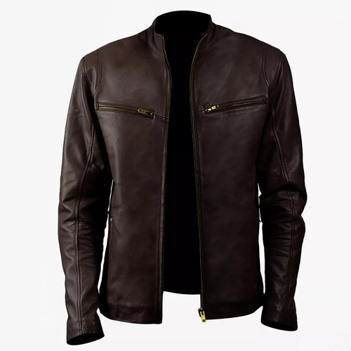 Blouson motard homme cuir - blouson,