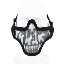 Masque tactique demi-visage en