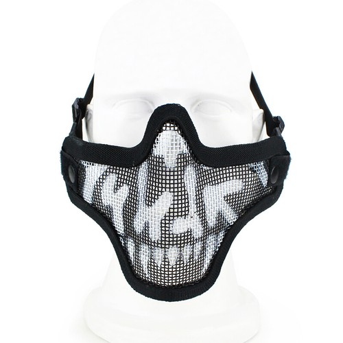 Masque tactique demi visage - masque, demi-visage