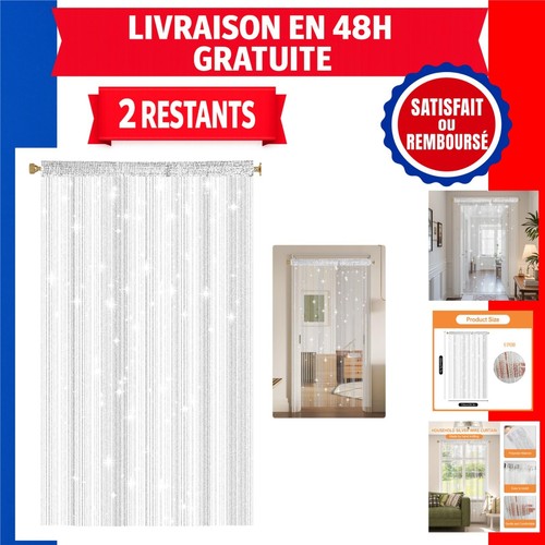 Rideau fils 100x200cm - rideau,