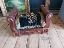 Meuble de maîtrise lit bois poupée ancienne Jumeau BRU Steiner SFBJ 