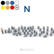 N 1/160 Lot 50 Barils Bidons