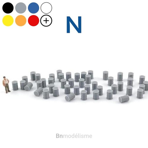160 lot barils - n, bidons