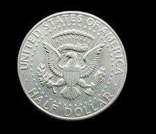 États-Unis, Half Dollar, Kennedy 1966 Argent 