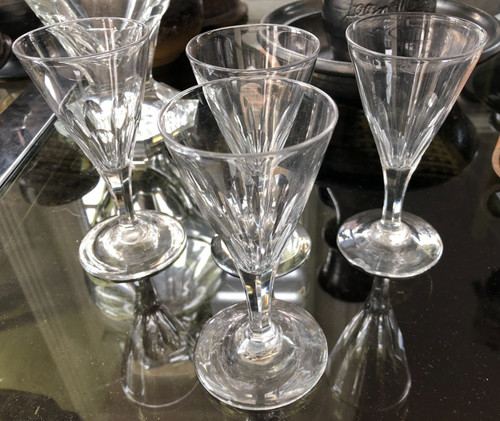 Lot anciens verres - 4,